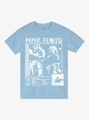 Pink Floyd The Dark Side Of Moon Tracklist Relaxed Fit Girls T-Shirt