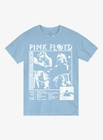 Pink Floyd The Dark Side Of Moon Tracklist Relaxed Fit Girls T-Shirt