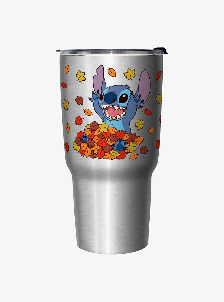 Disney Lilo & Stitch Autumn Leaf Pile Travel Mug