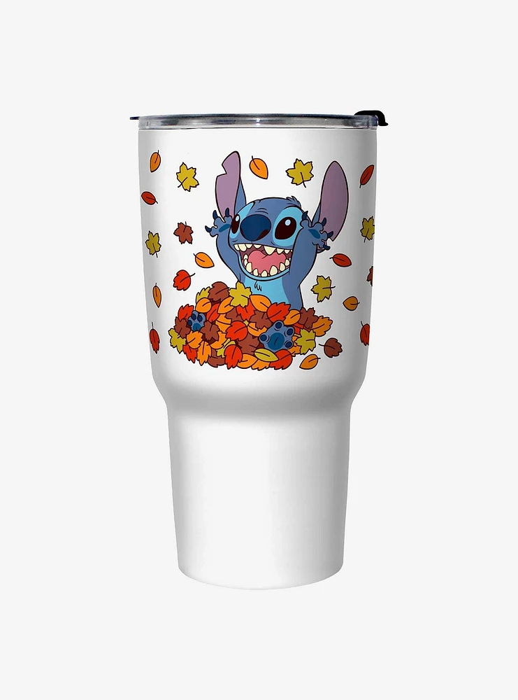 Disney Lilo & Stitch Autumn Leaf Pile Travel Mug