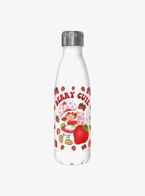Strawberry Shortcake Berry Cute Retro Arch Water Bottle