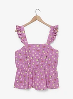 Disney Tangled Icons Ruffled Women's Plus Tank Top