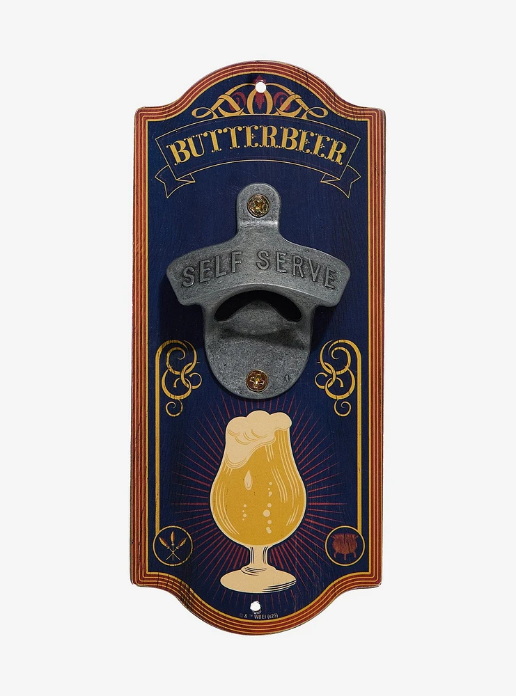 Harry Potter Butterbeer Wall Bottle Opener — BoxLunch Exclusive