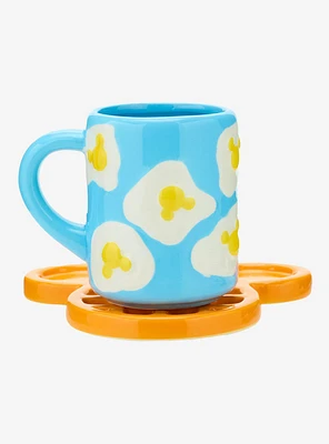 Disney Mickey Mouse Breakfast Mug & Saucer Set - BoxLunch Exclusive