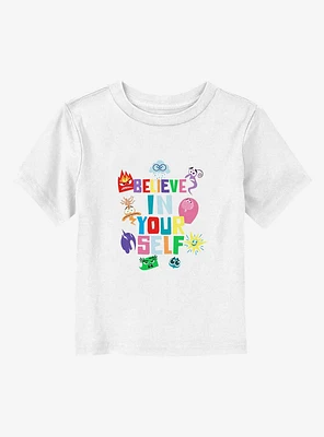 Inside Out Believe Your Self Toddler T-Shirt