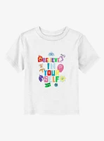 Inside Out Believe Your Self Toddler T-Shirt