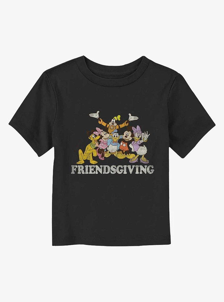 Mickey Mouse Friendsgiving Toddler T-Shirt