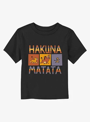 The Lion King Hakuna Matata Box Toddler T-Shirt