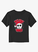 Nightmare Before Christmas Holiday Vibes Jack Toddler T-Shirt