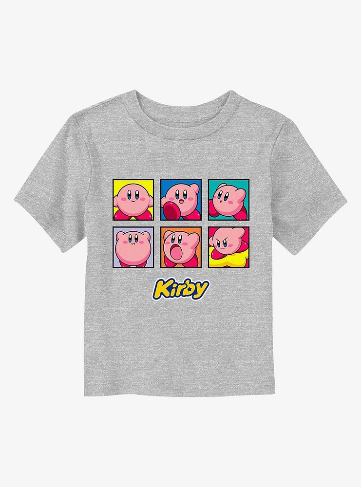 Kirby Six Panels Toddler T-Shirt