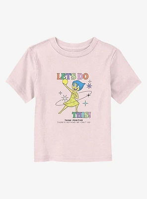 Inside Out 2 Lets Do This Joy Toddler T-Shirt