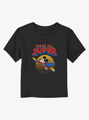 Mickey Mouse All Super Toddler T-Shirt