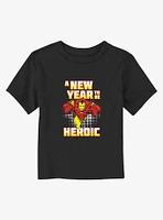 Marvel New Year Iron Man Toddler T-Shirt