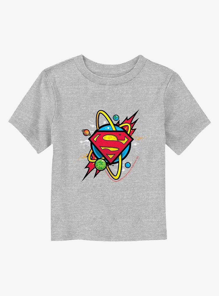 Superman Planet Logo Toddler T-Shirt