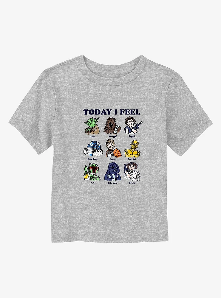 Star Wars Today I Feel Space Doodles Toddler T-Shirt