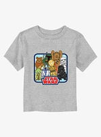 Star Wars Stickers Toddler T-Shirt