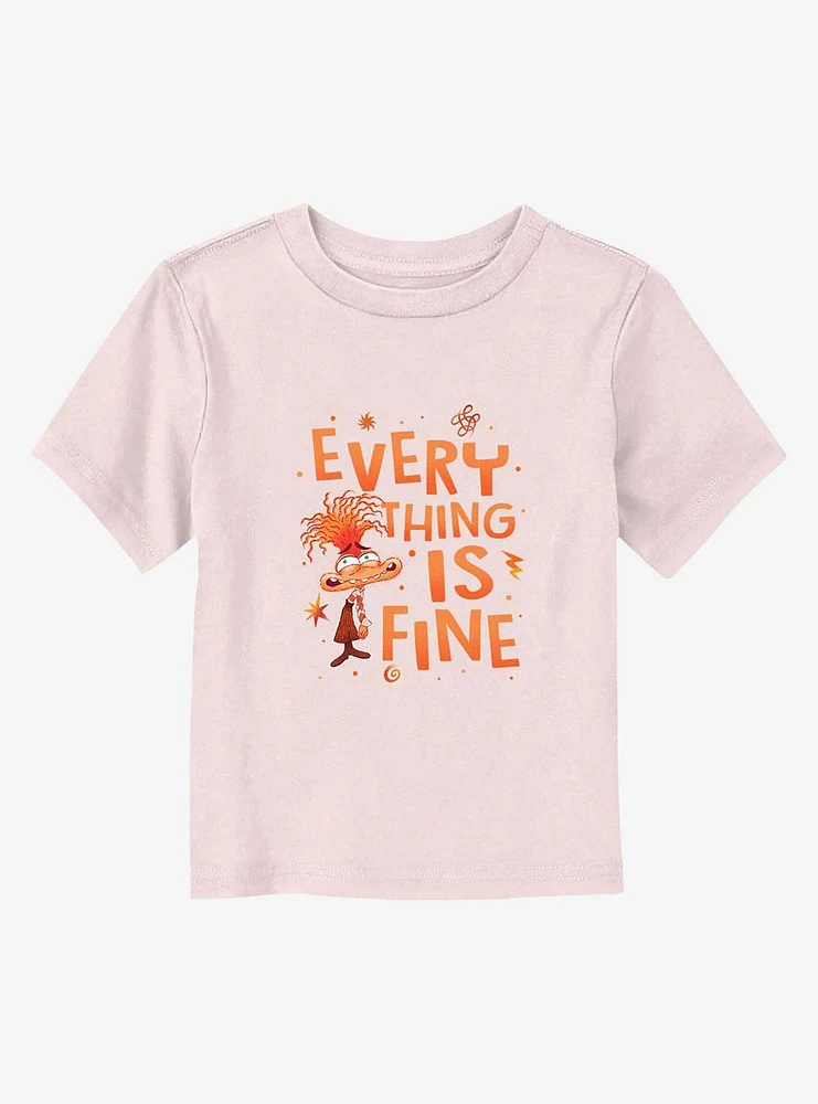 Inside Out This Is Fine Toddler T-Shirt