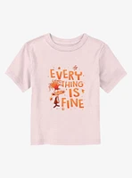 Inside Out This Is Fine Toddler T-Shirt