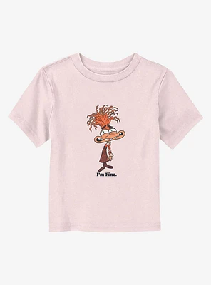 Inside Out 2 Totally Fine Toddler T-Shirt