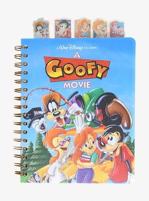 Disney A Goofy Movie VHS cover Figural Tab Journal - BoxLunch Exclusive
