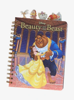 Disney Beauty and the Beast VHS Cover Figural Tab Journal - BoxLunch Exclusive