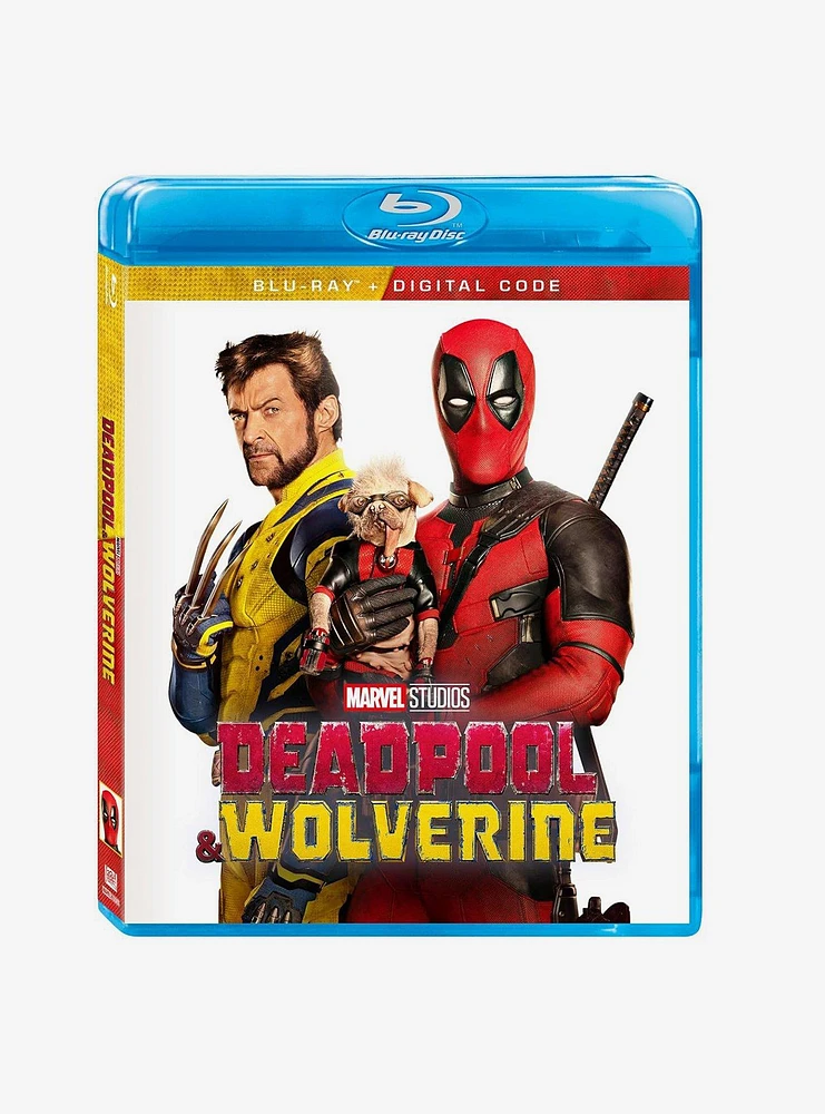 Marvel Deadpool & Wolverine Blu-Ray + Digital Blu-Ray