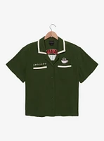 Friends Central Perk Women's Plus Cropped Diner Shirt