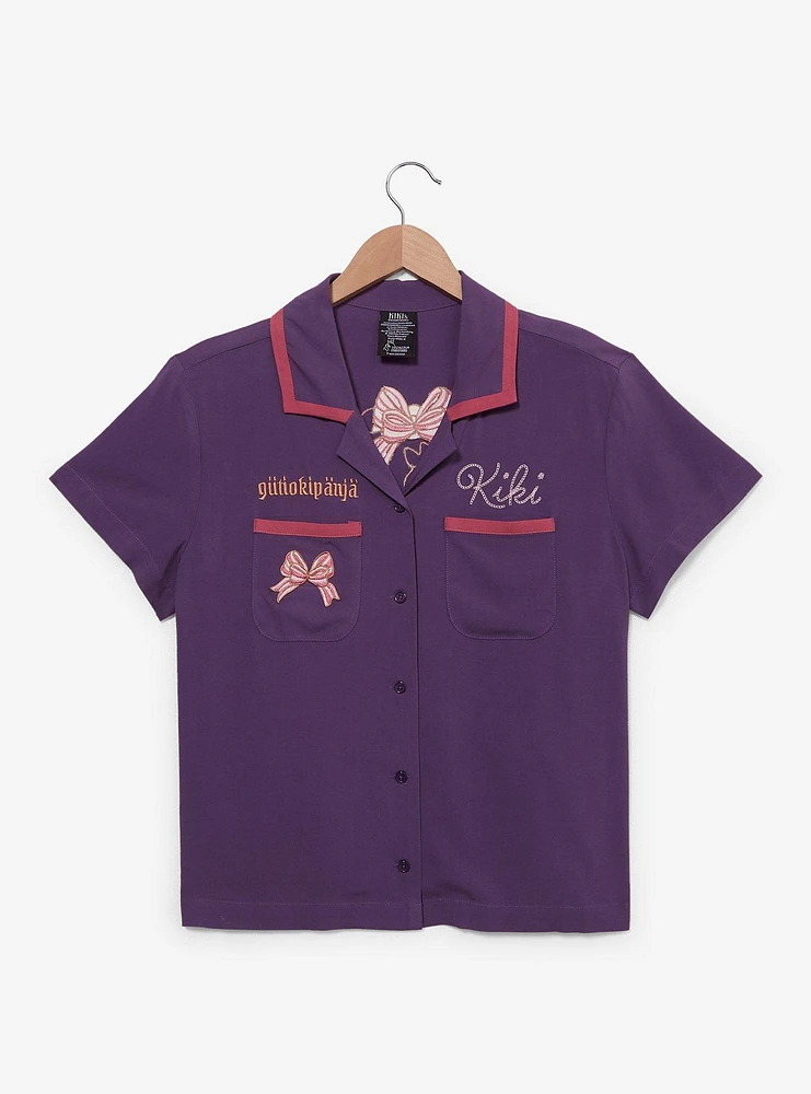 Studio Ghibli® Kiki's Delivery Service Women's Cropped Diner Shirt