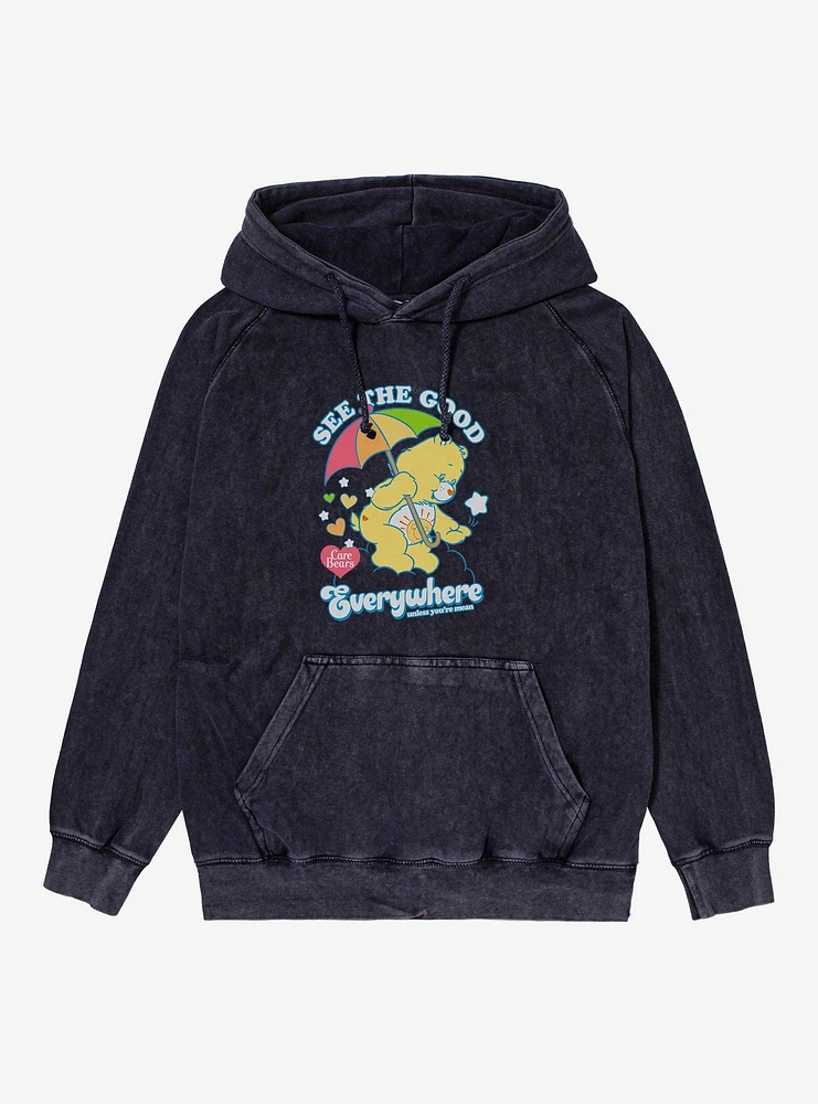 Care Bears See The Good Everywhere Mineral Wash Hoodie