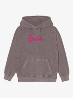 Barbie Logo Mineral Wash Hoodie