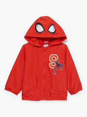 Marvel Spider-Man Masked Toddler Windbreaker