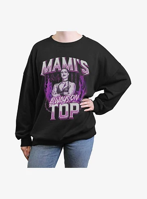 WWE Mami's Always On Top Girls Oversized Sweatshirt