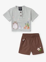 Studio Ghibli® My Neighbor Totoro Infant Linen Shirt and Shorts Set — BoxLunch Exclusive