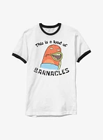 Spongebob Squarepants This Is A Load Of Barnacles Ringer T-Shirt