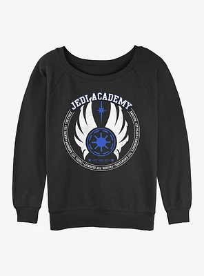 Star Wars Jedi Academy Code Girls Slouchy Sweatshirt