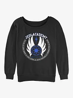 Star Wars Jedi Academy Code Girls Slouchy Sweatshirt