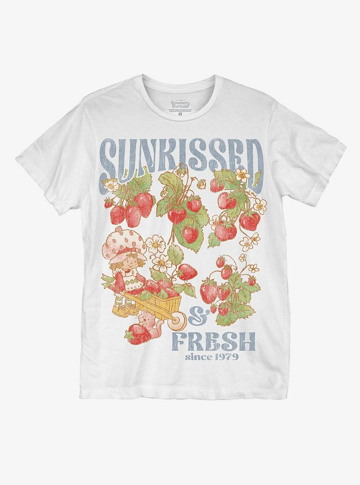 Strawberry Shortcake Sunkissed Boyfriend Fit Girls T-Shirt