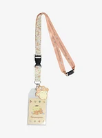 Sanrio Pompompurin Bow Allover Print Lanyard - BoxLunch Exclusive