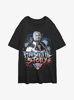 WWE Cody Rhodes Finish The Story Womens Oversized T-Shirt