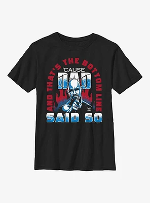 WWE Stone Cold Dad Said So Youth T-Shirt