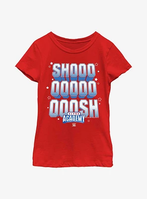 WWE Shooooosh Alpha Academy Logo Youth Girls T-Shirt