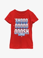 WWE Shooooosh Alpha Academy Logo Youth Girls T-Shirt