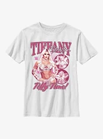 WWE Tiffany Stratton Tiffy Time Collage Youth T-Shirt