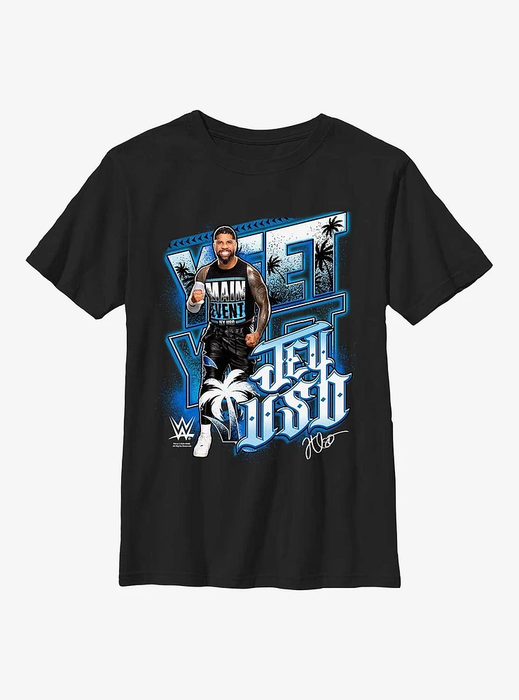 WWE Jey Uso Yeet Portrait Youth T-Shirt