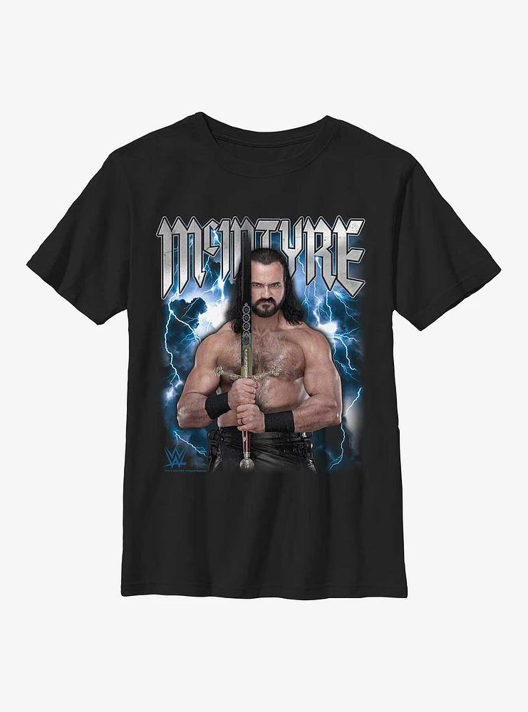 WWE Drew McIntyre Thunder Claymore Youth T-Shirt