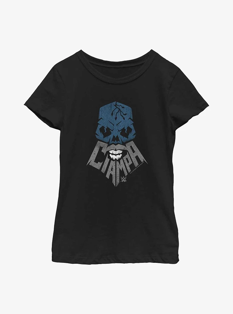 WWE Ciampa Skull LogoYouth Girls T-Shirt