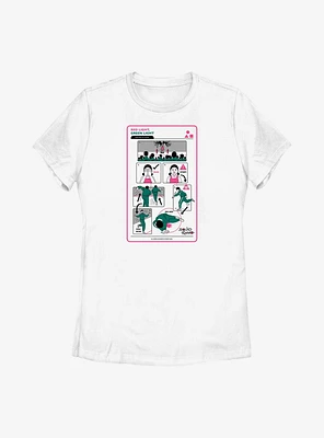 Squid Game One Instructions Womens T-Shirt