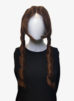 Signature Brown Lace Front Low Ponytail Wig