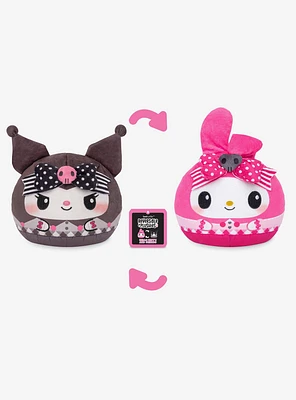 TeeTurtle Sanrio My Melody & Kuromi Reversible 6 Inch Plush