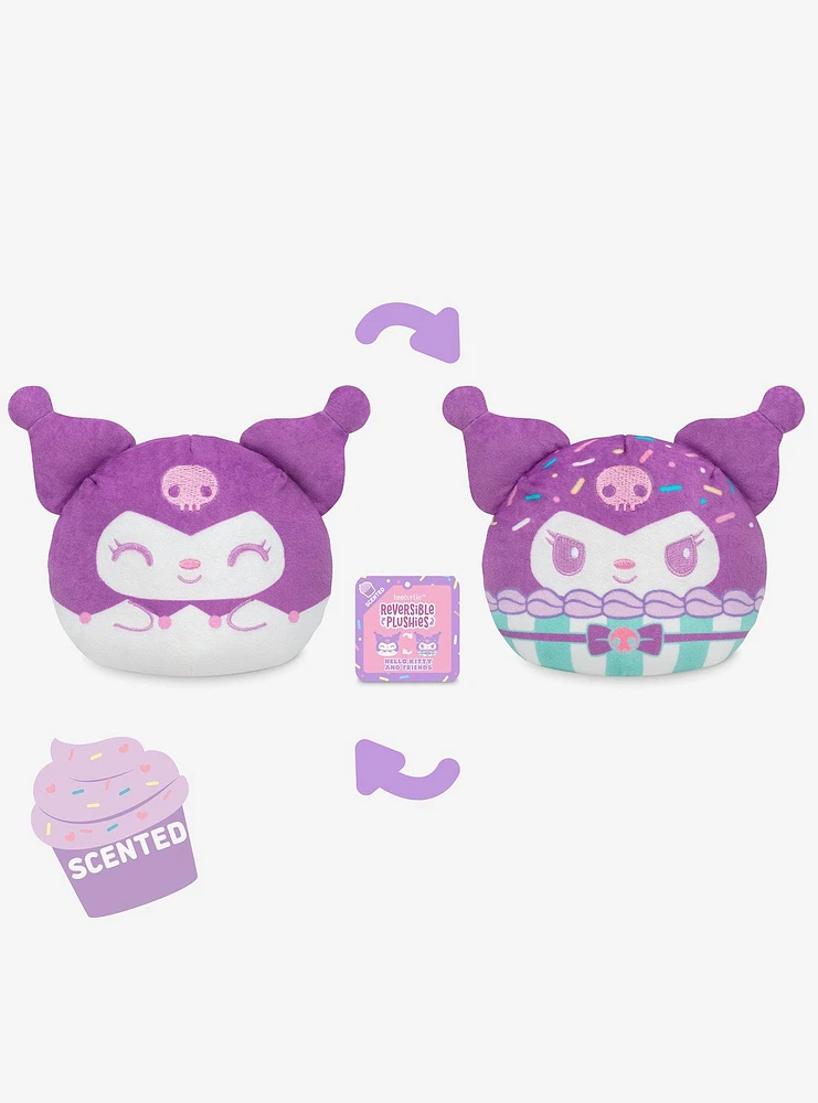 TeeTurtle Sanrio Kuromi Scented Reversible Plush